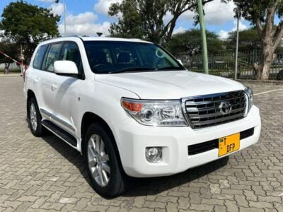 landcruiser v8 white kali