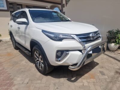 INAUZWA TOYOTA FOURTUNER PRICE TAG WITHOUT DUTY 54.8M