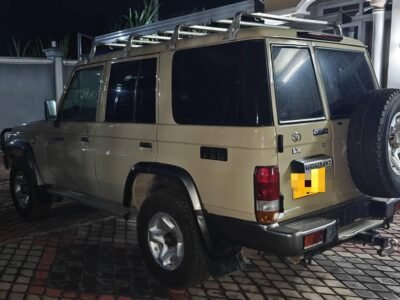 IINAUZWA TOYOTA LANDCRUISER LX PRICE TAG 125,000,000/=